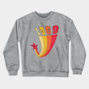 1969 Retro Color Crewneck Sweatshirt